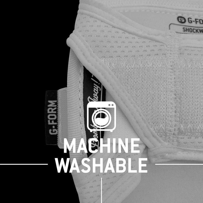 G-Form Shockwave Fastpitch Elbow Guard - Softball Elbow Pad - Washable Protective Guard for Women & Girls - Flexible & Breathable Elbow Sleeve Guard - Image 5